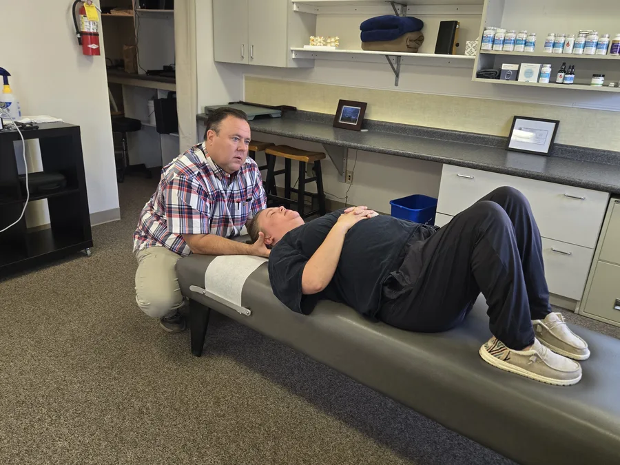 Side-lying lumbar adjustment